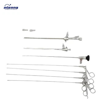 Juego de instrumentos para histeroscopia (3 mm/4 mm)